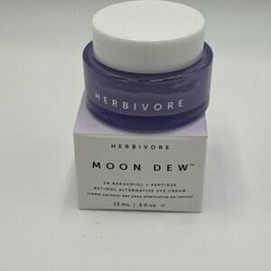 Herbivore Moon Dew Eye Cream 1% Bakuchiol + Peptides | Clean Vegan Skincare